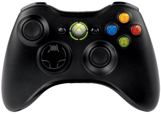 Xbox 360 controller - Origineel Microsoft (draadloos) (zwart)