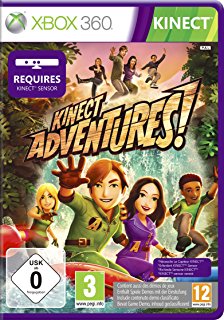 Xbox 360 kinect sensor met kinect adventures en kinectimals