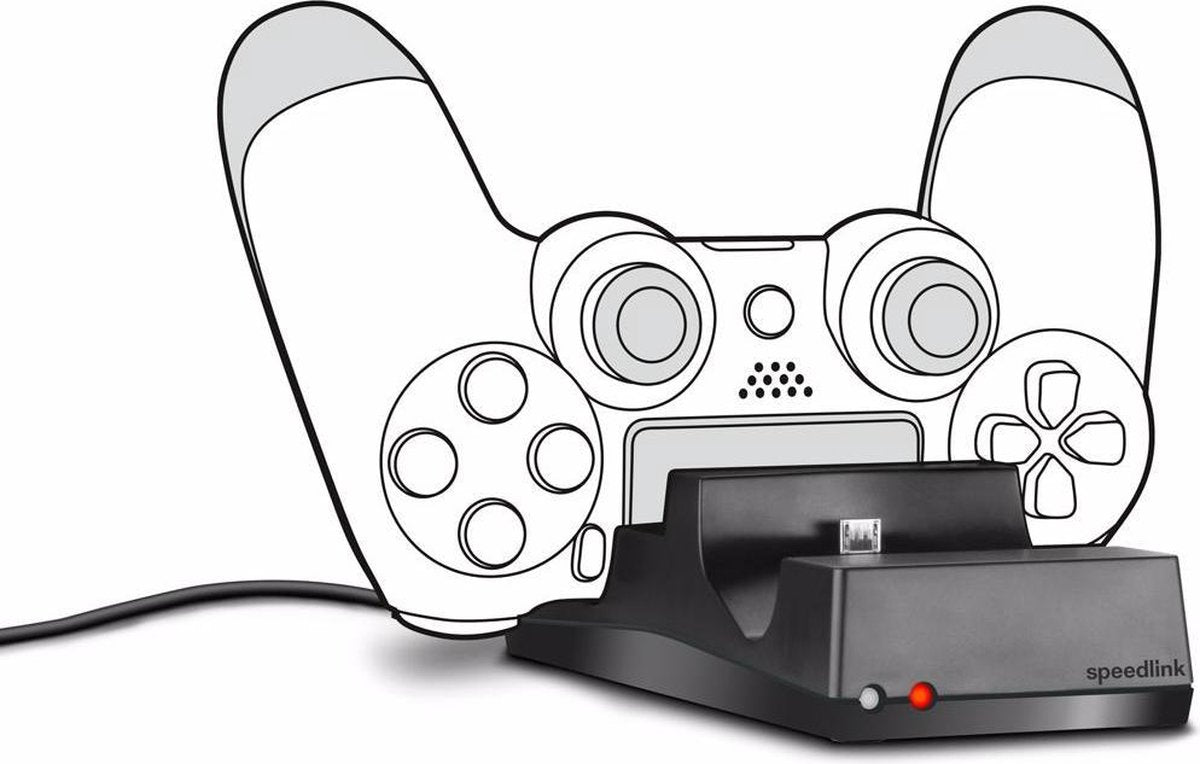 Speedlink JAZZ - USB Charger - Dubbel Oplaadstation voor PS4