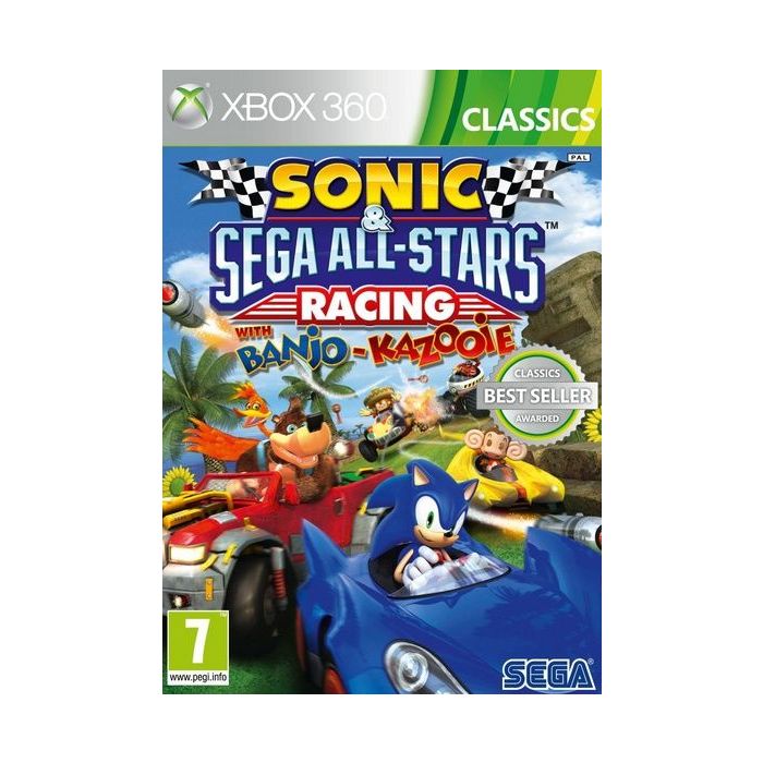 Xbox 360 - sonic & sega all stars racing with banjo kazooie (alleen disc)