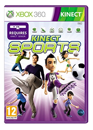 Xbox 360 kinect senor bundel (met 5 games!)