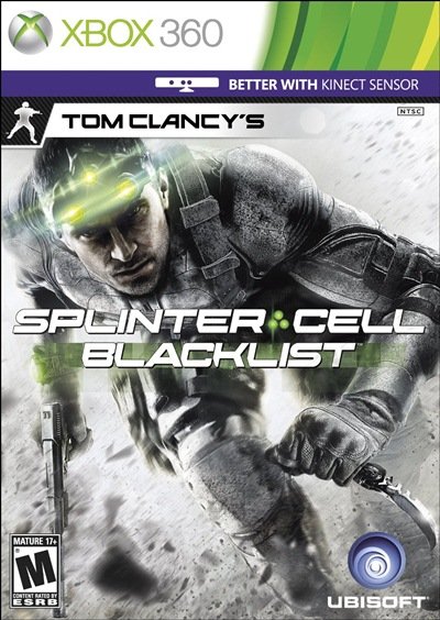 Xbox 360 - Tom Clancy's Splinter cell blacklist