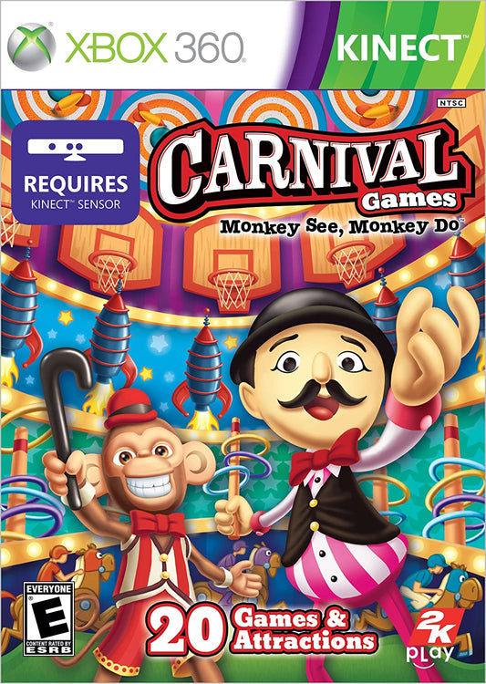 Xbox 360 - Carnival games in beweging (kinect)